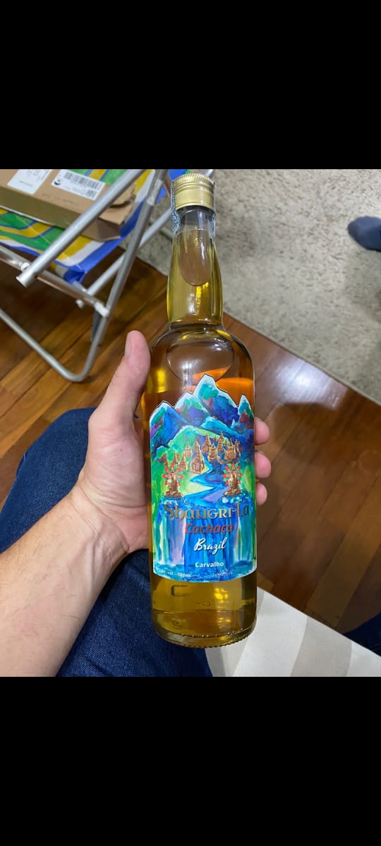 Shangri-La cachaça from Sacramento, MG